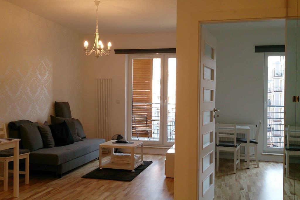 1 Bedroom Francuska Park Apartment Катовіце Екстер'єр фото